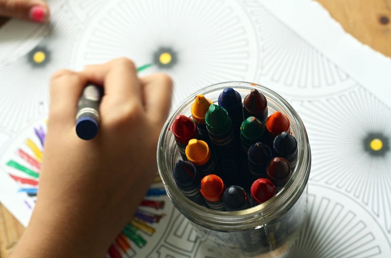 Kids painting